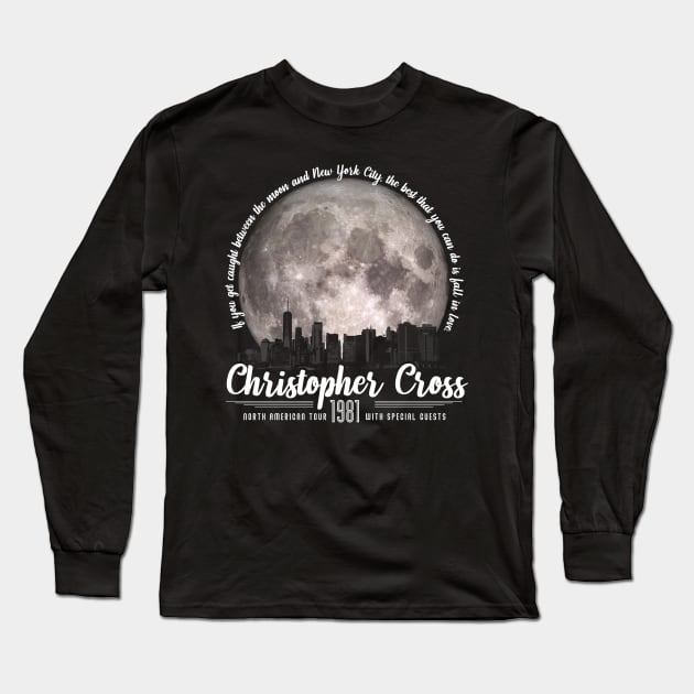Christopher Cross Long Sleeve T-Shirt by MindsparkCreative
